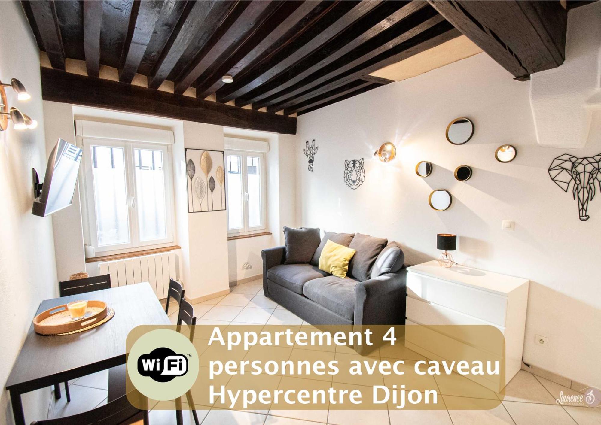 Residence Le Zola Compose De 3 Appartements Distincts En Hyper Centre De Dijon Avec Wifi Dış mekan fotoğraf